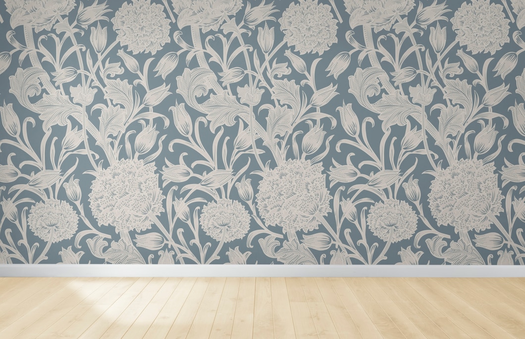 floral-wallpaper-empty-room-with-wooden-floor_53876-74597